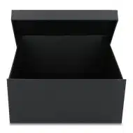 Pudełko prezentowe składane 30 x 30 x 14 cm, składane czarny - obrazek 4