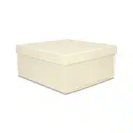 Pudełko składane EASYBOX Plus 220x220x100 Białe Kremowe - obrazek 2