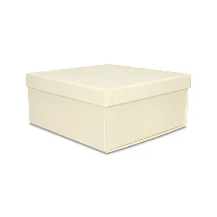 Pudełko składane EASYBOX Plus 220x220x100 Białe Kremowe - obrazek 2