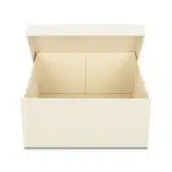 Pudełko składane EASYBOX Plus 220x220x100 Białe Kremowe - obrazek 3