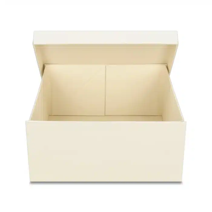 Pudełko składane EASYBOX Plus 220x220x100 Białe Kremowe - obrazek 3