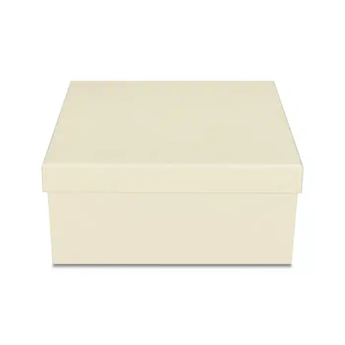 Pudełko składane EASYBOX Plus 220x220x100 Białe Kremowe - obrazek 4