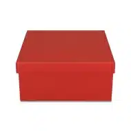 Pudełko składane EASYBOX Plus 220x220x100 Czerwony Głęboki - obrazek 4