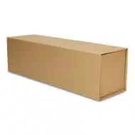 Pudełko magnetyczne składanena wino EASYBOX PLUS 100x100x350 Złoty Mat - obrazek 2