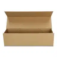 Pudełko magnetyczne składanena wino EASYBOX PLUS 100x100x350 Złoty Mat - obrazek 3
