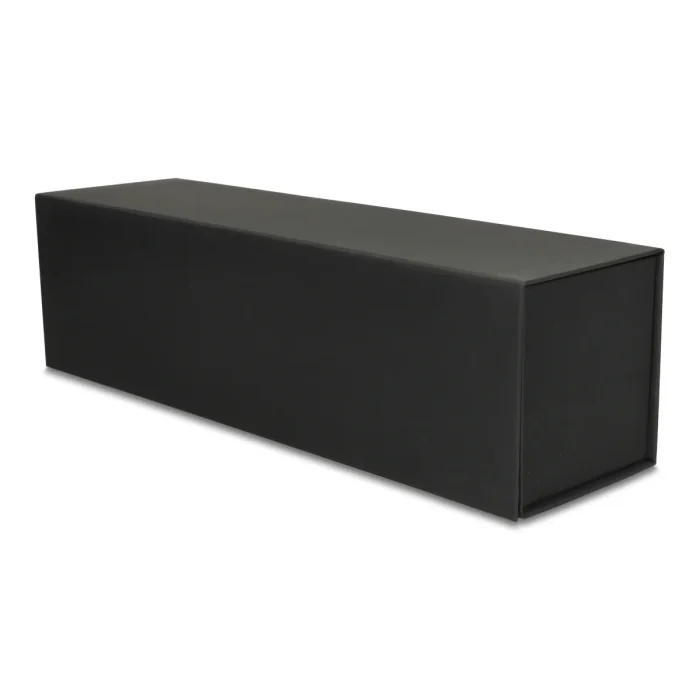 Pudełko magnetyczne składane na wino EASYBOX PLUS 100x100x350 Czarny Mat - obrazek 2