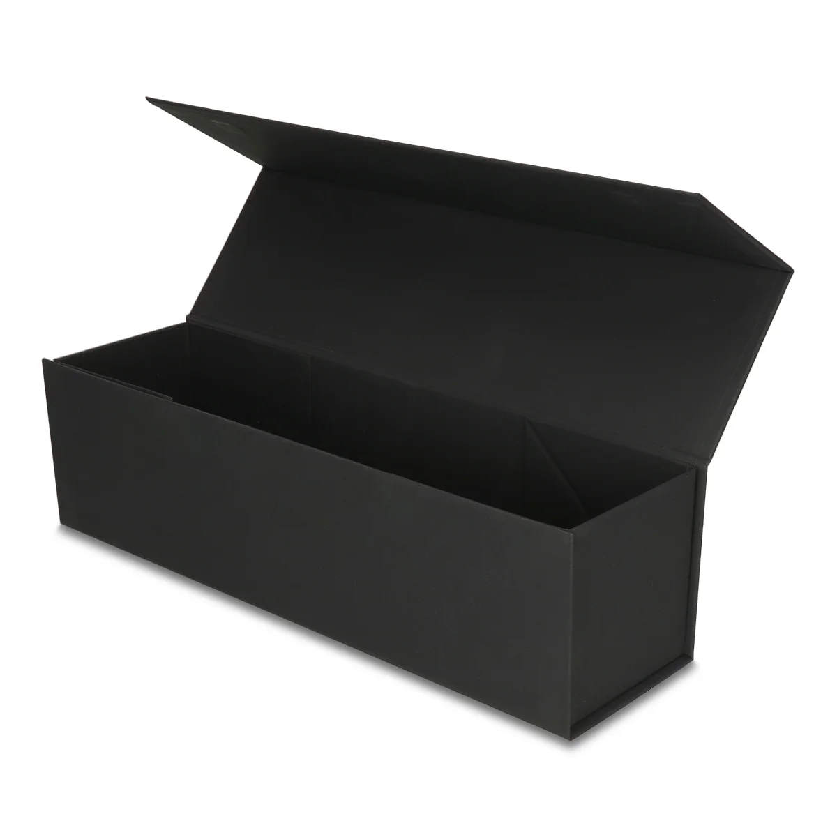 31 Pudełko magnetyczne składane na wino EASYBOX PLUS 100x100x350 Czarny Mat - obrazek 1