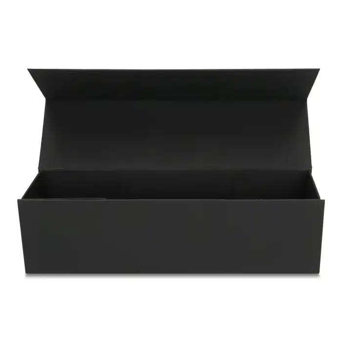 Pudełko magnetyczne składane na wino EASYBOX PLUS 100x100x350 Czarny Mat - obrazek 3