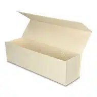 Pudełko magnetyczne składane na wino EASYBOX PLUS 100x100x350 Biały Kremowy