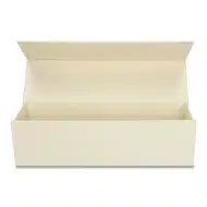 Pudełko magnetyczne składane na wino EASYBOX PLUS 100x100x350 Biały Kremowy - obrazek 3
