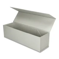 Pudełko magnetyczne składane na wino EASYBOX PLUS 100x100x350 Srebrny Matowy