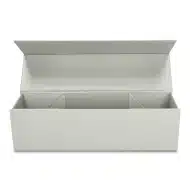 Pudełko magnetyczne składane na wino EASYBOX PLUS 100x100x350 Srebrny Matowy - obrazek 3