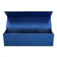 Pudełko magnetyczne składane na wino EASYBOX PLUS 100x100x350 Granatowy - obrazek 3