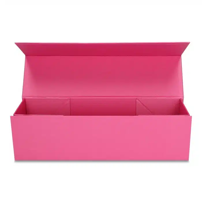 Pudełko magnetyczne składane na wino EASYBOX PLUS 100x100x350 Magenta - obrazek 3