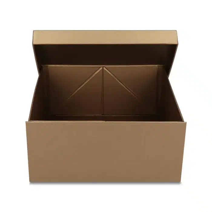 Pudełko składane EASYBOX Plus 220x220x100 Złoty - obrazek 3