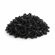 Wypełniacz, wiórki do prezentów ZigZag DELUX 1 kg Czarny
