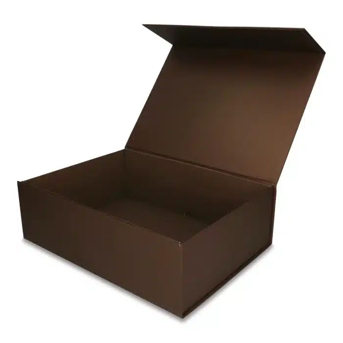 Pudełko Prezentowe, Magnetyczne - Brązowe  350x250x110mm - obrazek 1