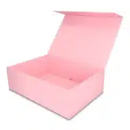 Pudełko Prezentowe, Magnetyczne - Różowe Jasne  350x250x110mm