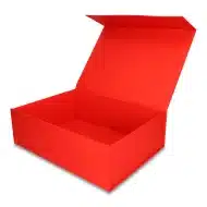 Pudełko Prezentowe, Magnetyczne - Czerwone 245×180×80 mm