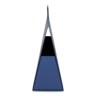 Pudełko Prezentowe Trójkąt Silk Touch Granatowe 350x140x300mm - obrazek 2