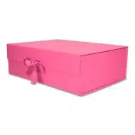 Pudełko Prezentowe Wstążka Silk Touch Magenta  245x180x80mm - obrazek 2