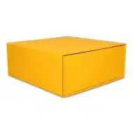 Pudełko Prezentowe, Magnetyczne - Żółte  330x330x150mm - obrazek 2