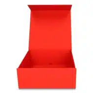 Pudełko Prezentowe, Magnetyczne - Czerwone  330x330x150mm - obrazek 3