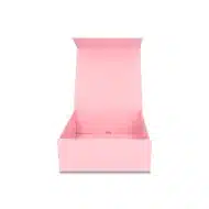 Pudełko Prezentowe, Magnetyczne - Różowe Jasne   250x250x100mm - obrazek 3