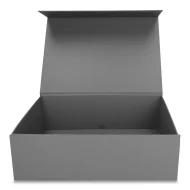 Pudełko Prezentowe, Magnetyczne - Szare  350x250x110mm - obrazek 3