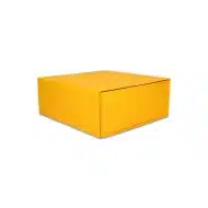 Pudełko Prezentowe, Magnetyczne - Żółte   250x250x100mm - obrazek 2