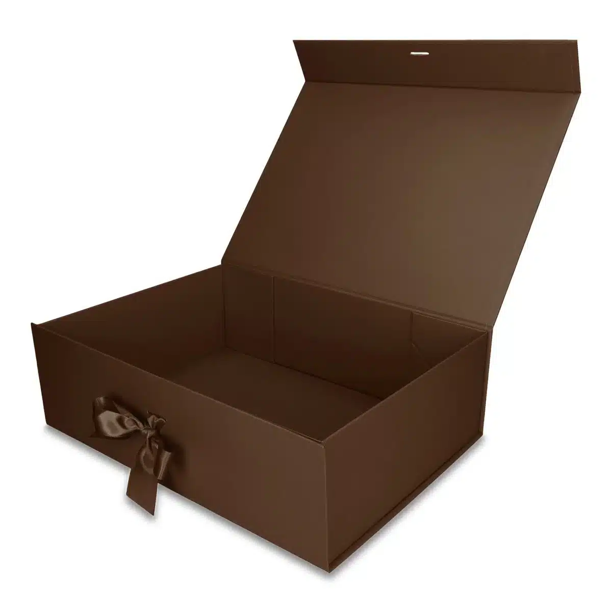 54e1473762b7ee016f1c4b5413416db4.webp Pudełko Prezentowe Wstążka Silk Touch Brązowe 245x180x80mm - obrazek 1