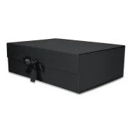 Pudełko Prezentowe Wstążka Silk Touch Czarne  245x180x80mm - obrazek 2
