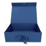 Pudełko Prezentowe Wstążka Silk Touch Granatowe  350x250x110mm - obrazek 3