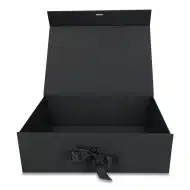 Pudełko Prezentowe Wstążka Silk Touch Czarne  245x180x80mm - obrazek 3