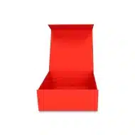 Pudełko Prezentowe, Magnetyczne - Czerwone   250x250x100mm - obrazek 3