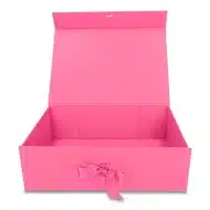 Pudełko Prezentowe Wstążka Silk Touch Magenta  350x250x110mm - obrazek 3