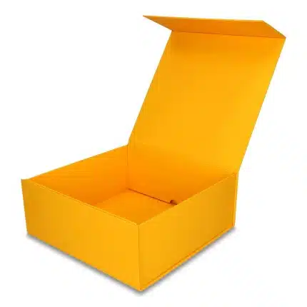 Pudełko Prezentowe, Magnetyczne - Żółte  330x330x150mm