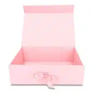 Pudełko Prezentowe Wstążka Silk Touch Różowe Jasne  350x250x110mm - obrazek 3