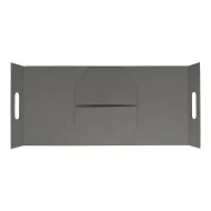 Pudełko Prezentowe Trójkąt Silk Touch Szare 250x110x240mm - obrazek 3