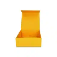 Pudełko Prezentowe, Magnetyczne - Żółte   250x250x100mm - obrazek 3