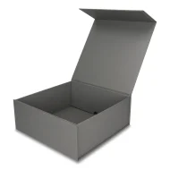 Pudełko Prezentowe, Magnetyczne - Szare  330x330x150mm