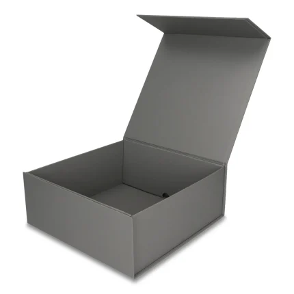 Pudełko Prezentowe, Magnetyczne - Szare  330x330x150mm