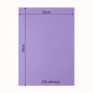 Bibuła ozdobna Niebarwiąca MG w arkuszach 50x75cm - fioletowy 250szt. - obrazek 6