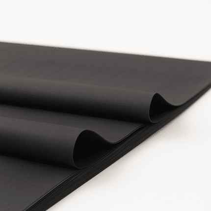 Bibuła ozdobna Niebarwiąca MG w arkuszach 50x75cm - czarny 100szt.