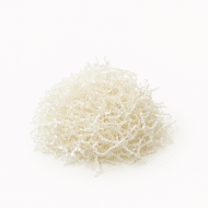 Wypełniacz, wiórki do prezentów 1 kg Biały