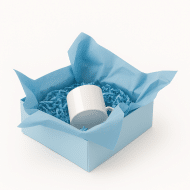 Bibuła ozdobna Niebarwiąca MG w arkuszach 50x75cm - niebieski 250szt. - obrazek 4