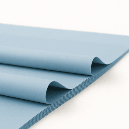 Bibuła ozdobna Niebarwiąca MG w arkuszach 50x75cm - niebieski 100szt.