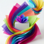 Bibuła ozdobna w arkuszach 50x70cm - Perłowy Biały, 100 szt. - obrazek 10