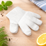 Rękawiczki jednorazowe foliowe uniwersalne HDPE L 10000 szt. - obrazek 4