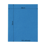 Bibuła ozdobna w arkuszach 38x50cm - Niebieska Głębia, 100 szt. - obrazek 6